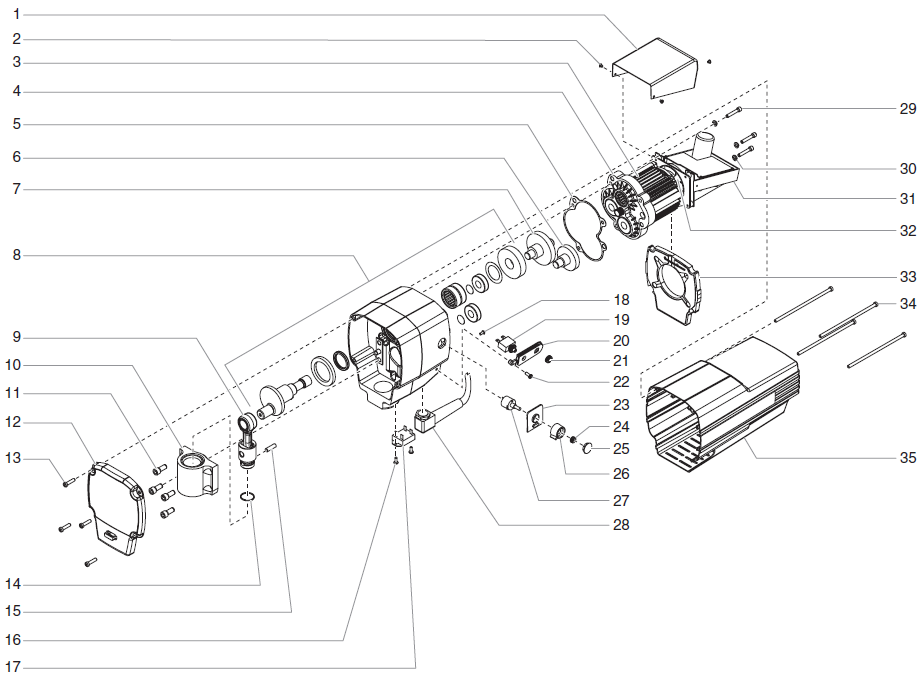 EPX2405 Drive Assembly Parts